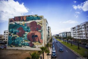 Rabat streets beautified by murals